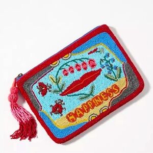 COPY - Lucky charm beaded purse happiness Anthropologie